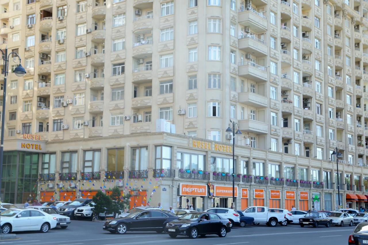 Rusel Hotel Baku Bagian luar foto
