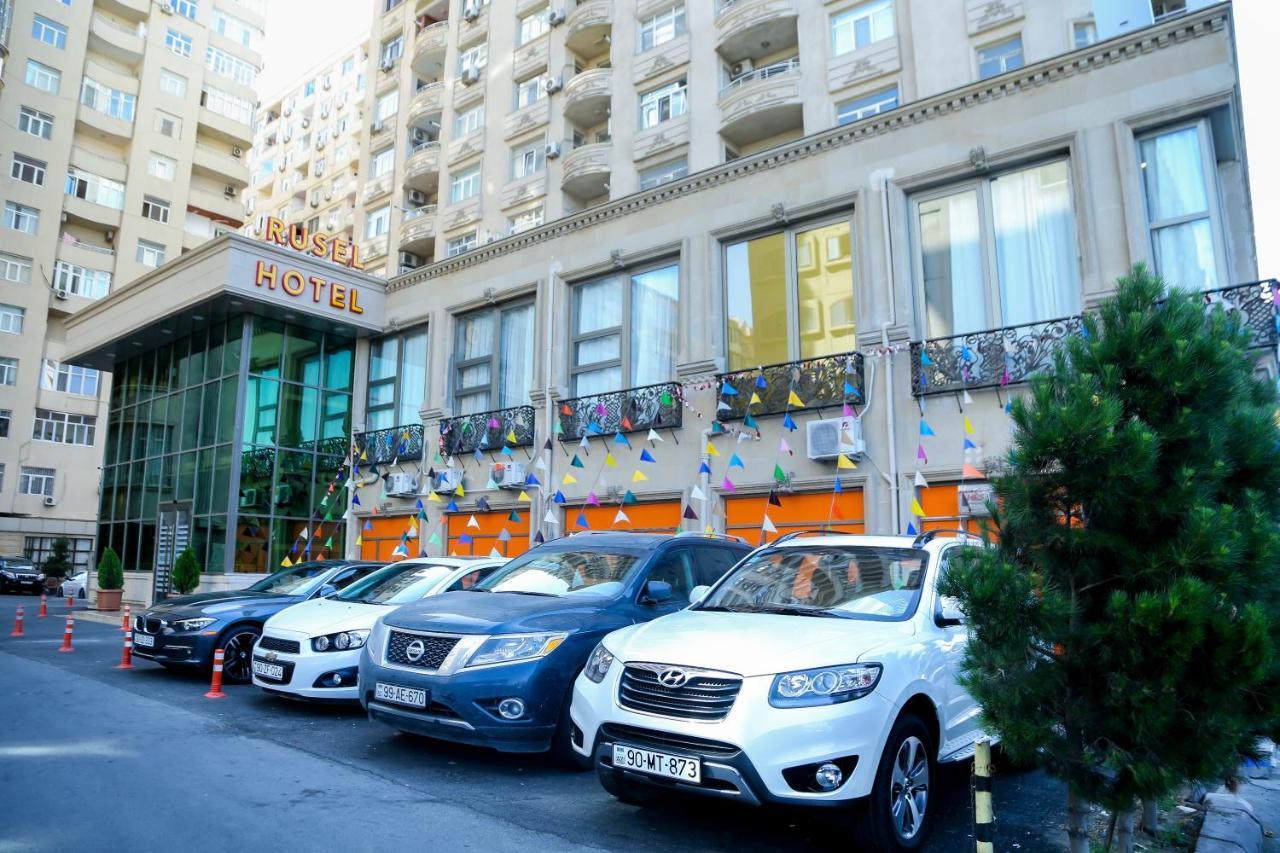 Rusel Hotel Baku Bagian luar foto