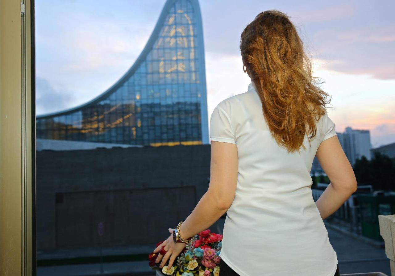 Rusel Hotel Baku Bagian luar foto