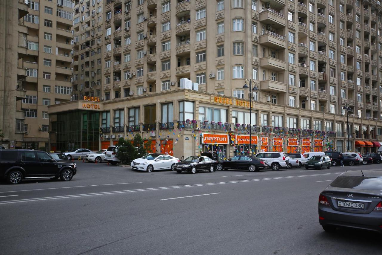 Rusel Hotel Baku Bagian luar foto